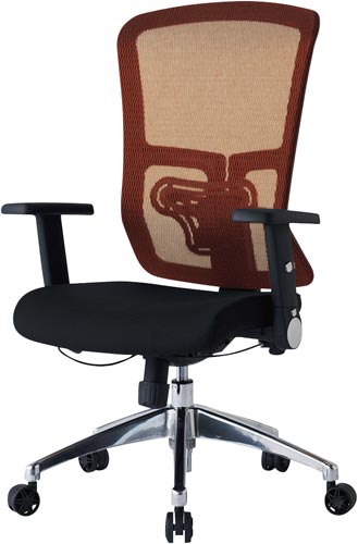 オフィスチェア JG5 オレンジ