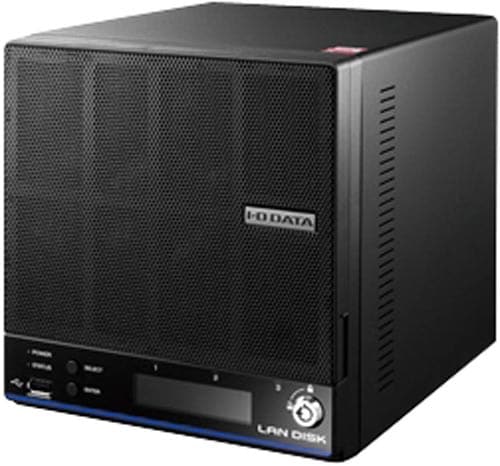 拡張ボリューム採用2ドライブビジネスNAS 4TB
