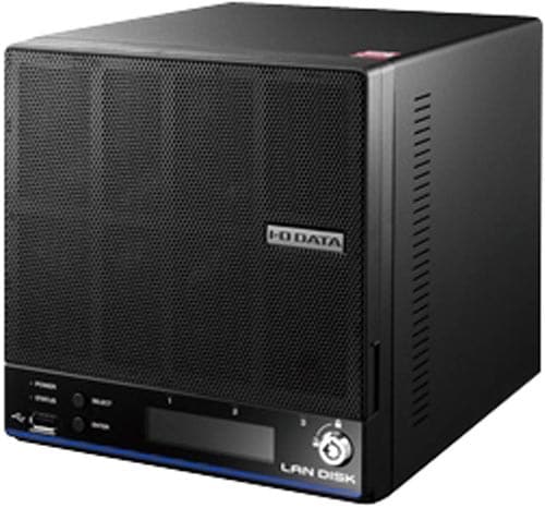 拡張ボリューム採用2ドライブビジネスNAS 8TB