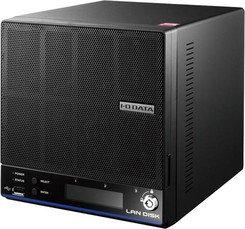 拡張ボリューム採用2ドライブビジネスNAS12TB