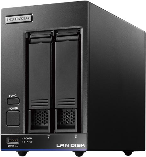 高性能CPUWDRed搭載2ドライブNAS16TB