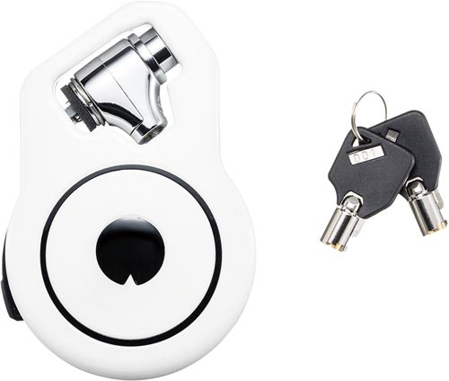 巻取り式ワイヤーセキュリティ・シリンダ錠