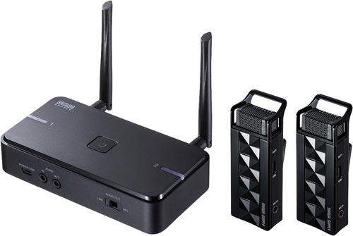 ワイヤレスマイクシステム(2台セット)