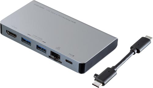 USB Type−C ドッキングハブ
