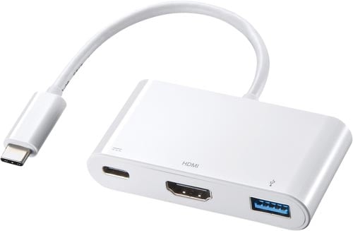 USB Type C−HDMIマルチ変換アダプタ