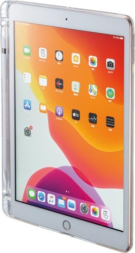 iPad 10.2インチ クリアカバー