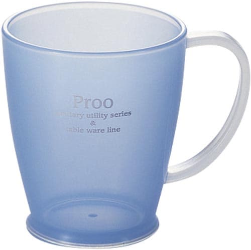 プルー ツインコップ クリアーブルー