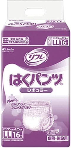 リフレ はくパンツ レギュラーLL16枚×6
