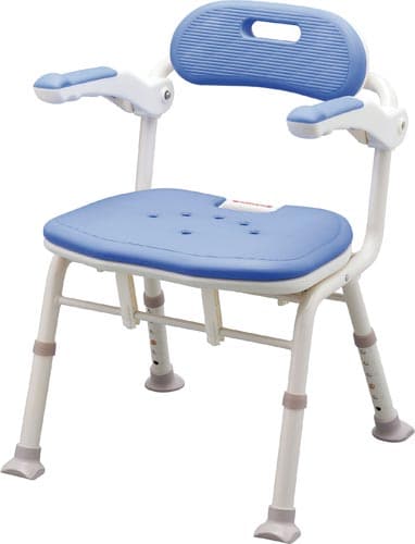 折りたたみシャワーベンチ (ISフィット) ブルー