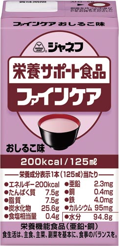 ジャネフ ファインケア おしるこ味 125mL