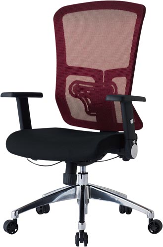 オフィスチェア JG5 レッド