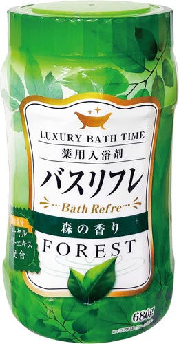 バスリフレ薬用入浴剤森の香り680g