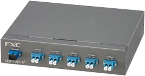 5チャンネルCWDM 光フィルタ多重ユニット