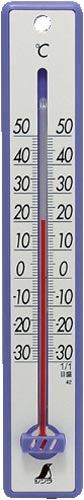 温度計 プラスチック製 測定範囲−30―50℃