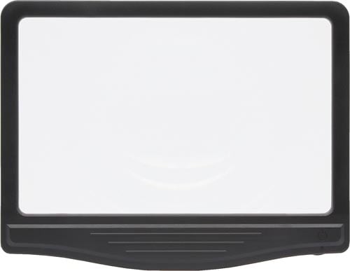 ライト付き拡大鏡 黒