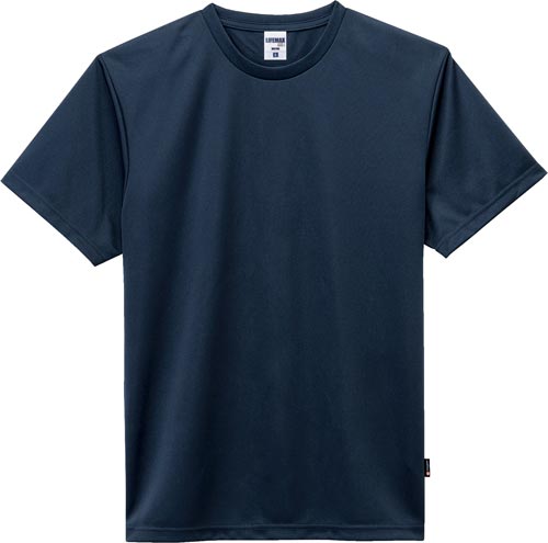 ドライTシャツ(ポリジン加工)ブラック Mサイズ