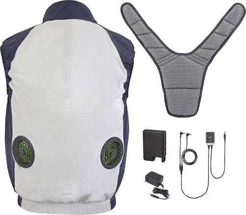 清涼ファン風雅ベスト フルセットLL