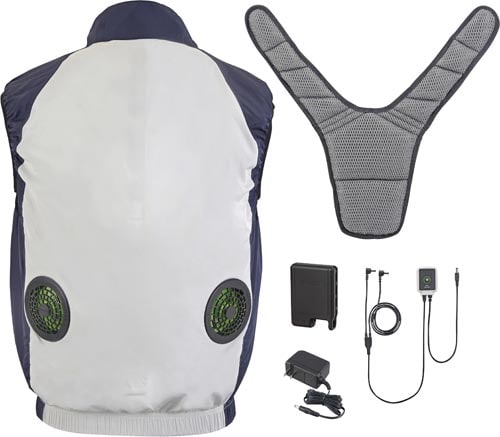 清涼ファン風雅ベスト フルセット3L