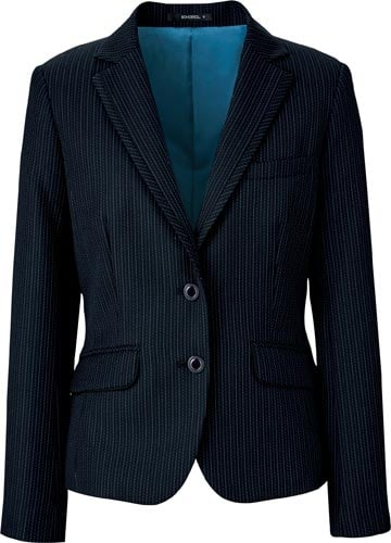 ジャケット ブラック×ブルー AJ0273 7号