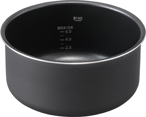 電気圧力鍋4.0L用内なべ ブラック KA−MA4