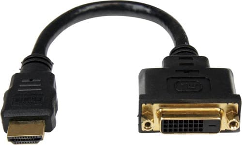 20cm HDMI−DVI−D変換ケーブル
