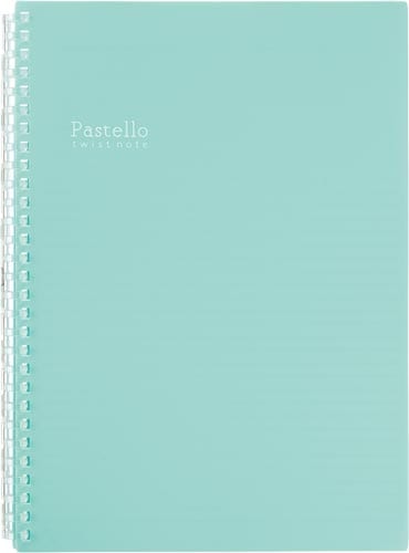 ツイストノート セミB5 ライトグリーン