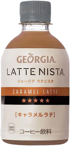 ジョージアラテニスタキャラメルラテ280ml24本