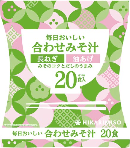 合わせみそ汁 長ねぎ油あげ 20食