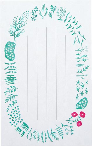 便箋ふせん L プランツ