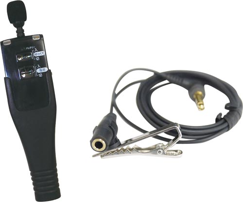 ハッキリ聴こえる音声ガイドマイクユニット&タイピン