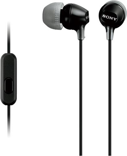 マイク通話対応密閉型インナーイヤーレシーバー 黒