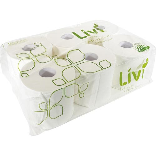 リビィGLトイレットペーパー170mシングル6R