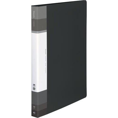 <グラッセル>固定式・40枚・黒×10