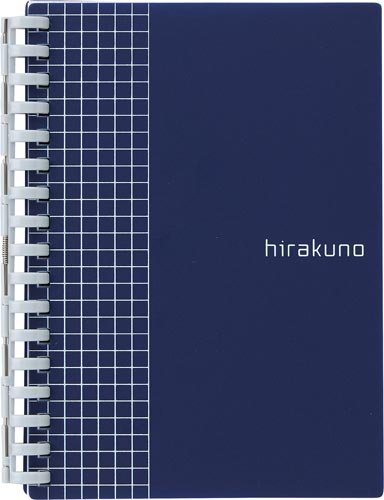 ヒラクノ ツイストノート A6S 17穴 ネイビー