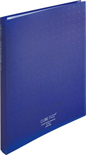 クリヤーブック<ポケット交換式> A4S ネイビー
