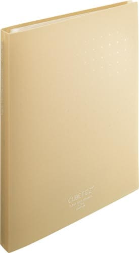 クリヤーブック<ポケット交換式> A4S ベージュ