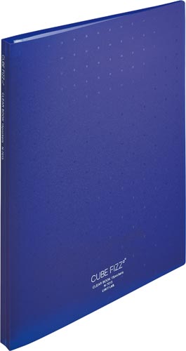 クリヤーブック<ポケット交換式> A4S ネイビー