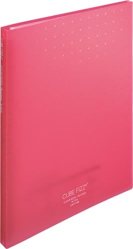 クリヤーブック<ポケット交換式> A4S ピンク