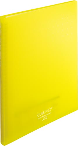 クリヤーブック<ポケット交換式> A4S イエロー