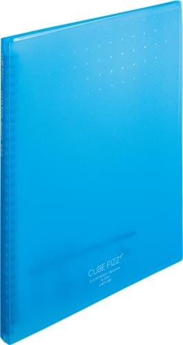 クリヤーブック<ポケット交換式> A4S ブルー