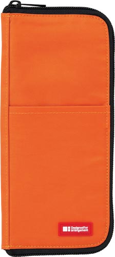 ペンケース(フラットタイプ) 橙