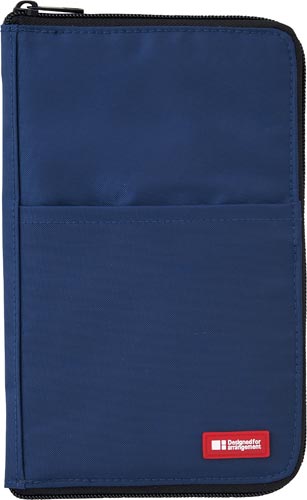 ペンケース(フラットタイプ)ワイド 藍