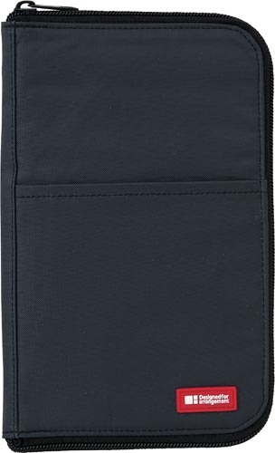 ペンケース(フラットタイプ)ワイド 黒