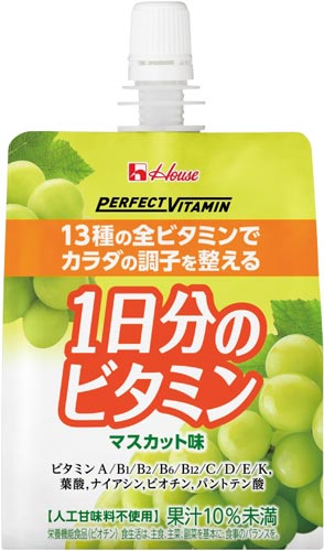 1日分のビタミンゼリーマスカット味 6個