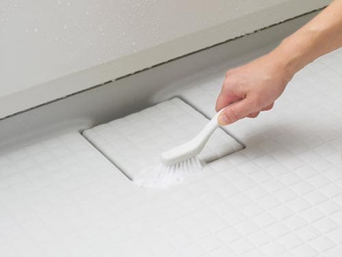 お風呂のミニブラシ ホワイト