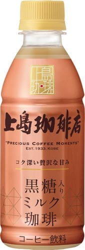 上島珈琲店 黒糖入りミルク珈琲 270ml 24本