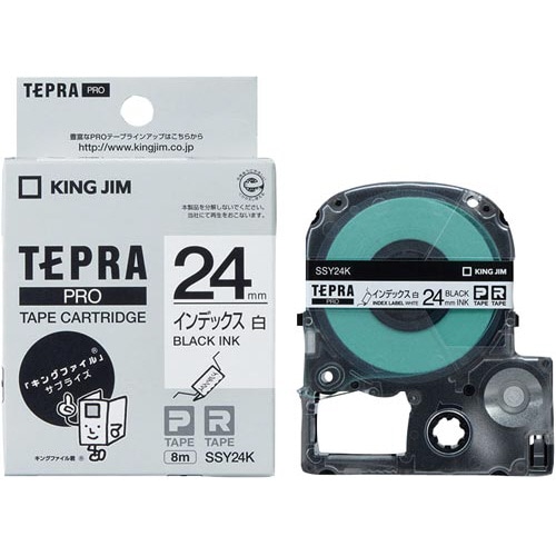 キングジム テプラ ｐｒｏテープ インデックスラベル カウネット