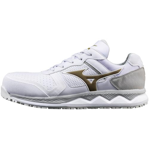 AマイティHW11Lホワイト*ゴールド26.0cm