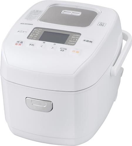 圧力IHジャー炊飯器3合 ホワイト RC−PD30