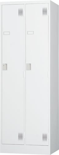 スタンダードロッカー2人用ホワイトグレー